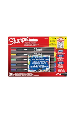 Creative Marker Akrilik Boya Kalemleri Yuvarlak Uçlu Su Bazlı Boya Kalemi Mürekkep Kağıda Geçirmez Ve Çoğu Y Genel