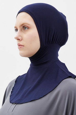 Altobeh Kadın Tesettür Pratik Boyunluklu Hijab - Sporcu Bone Lacivert