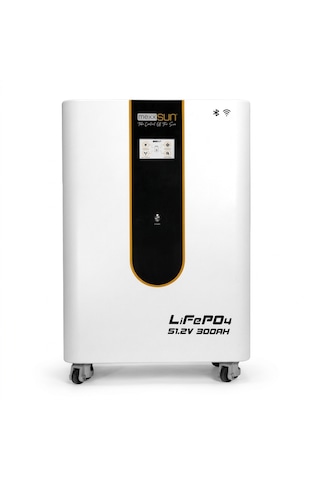 Mexxsun 51.2 Volt 300ah 15.36 Kwh Lifepo4 Lityum Akü