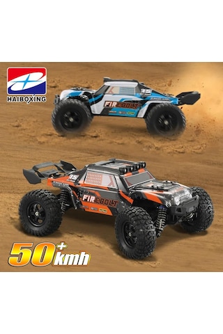 Haıboxıng Rc 1/12 901 Firebolt 50+ Km/h Sürat Uzaktan Kumandalı Rc Model Araba Rtr Elektrikli 4wd Offroad Truck Mavi