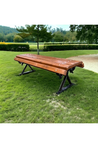 Motifli Arkalıksız Oturma Bankı 145 Cm-231