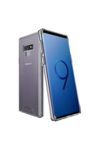 Samsung Uyumlu Galaxy Note 9 Kilif Seffaf Sararmaz Gard Silikon 391287942