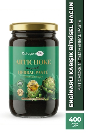 Collagen Life Enginar Macunu Bal Ve Pekmez Katkılı Macun 400 Gr