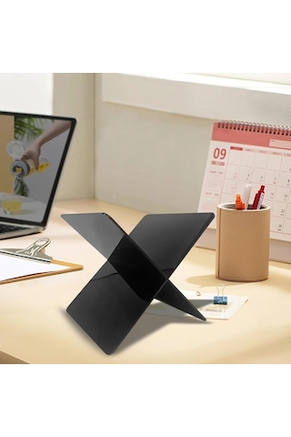 Suntek Akrilik Kitap Standı Şeffaf Akrilik Kitap Tutucu Ev