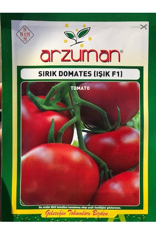 Arzuman Işık F1 Sırık Domates Tohumu  10 Adet