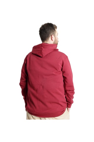 Mode Xl Erkek Hırka Kapson Fermuarlı Steel Interlock 21600 Bordo 001