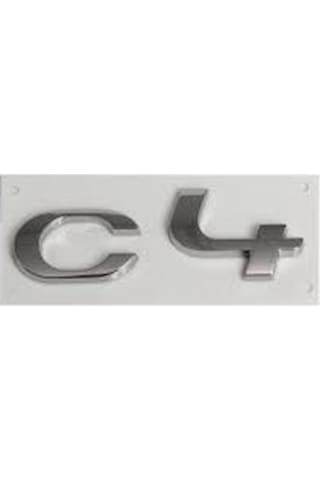 Citroen C4 Iı - C4 Yazısı Bagaj Kaputu Üzeri 96731907dx