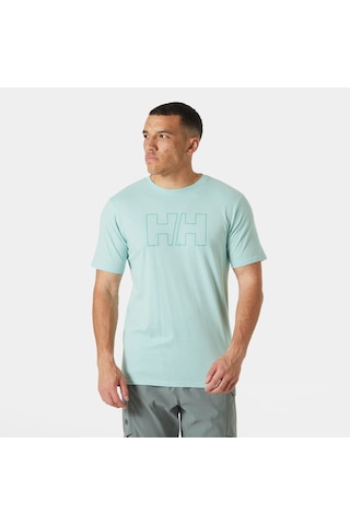 Helly Hansen Hh Tech Logo Erkek T-shirt-32441 Açık Yeşil