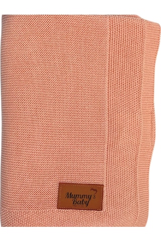 Mummy's Baby Tencel Örgü Bebek Battaniyesi 80x100 Pembe