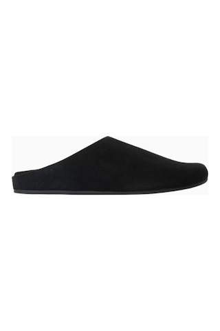 Camp Jeffrey Campbell Kadın Süet Slip-on Sabo Terlik, Rahat Günlük Ve Şık Tasarım Siyah