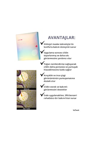 Apothe Red Capsule Pro-collagen Lifting Mask 34g Kırmızı Kapsüllü Ve Pro-kolajen İçeren Lifting Maske