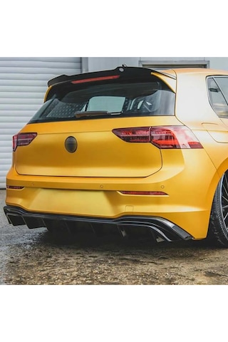 Vw Golf 8 Gtı Spoiler Parlak Siyah Spoyler Plastik İthal