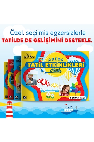 Adeda Tatil Etkinlikleri Kitabı 2. Sınıf