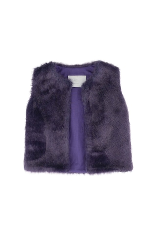 Peluş Yelek Mor