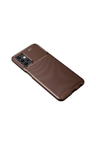 Samsung Galaxy Uyumlu A72 (A725) Kilif Focus Carbon Desen Silikon Arka K 496342757