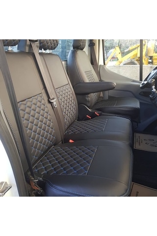 Ford Transit Tek Kabin Araca Özel Deri Oto Koltuk Kılıfı (480090974)