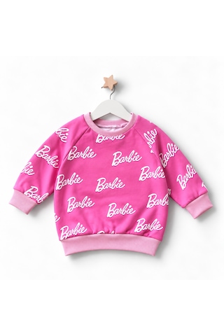 Bebe Bebek Sweatshirt Pembe - Beyaz
