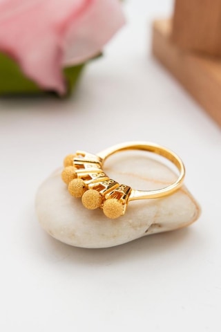 Latif Kuyumculuk 22 Ayar Altın Beaştaş Model Yüzük Lkyzk1522