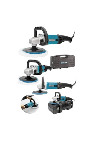 Graizer M-3000 3000 W Pasta Cila Polisaj Zimpara Makinesi Mavi