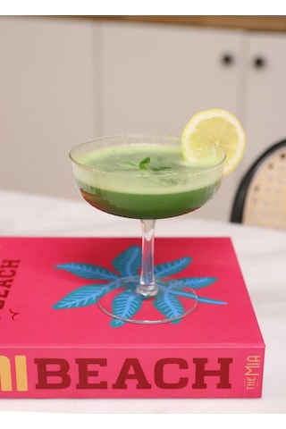 The Mia Ayaklı Cam Dondurma Kasesi 11x12 Cm