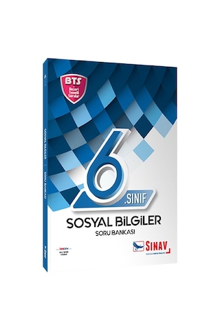6.Sınıf Sosyal Bilgiler Soru Bankası- Sınav Dergisi Yayınları