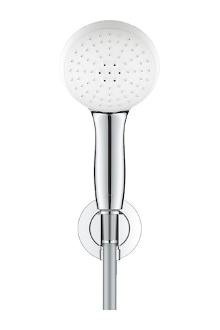 Grohe Tempesta 110 Su Çıkış Dirsekli El Duşu Seti 2 Akışlı Rain, Jet - 26406003 Gri - Gümüş
