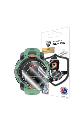 Garmın Instinct 3 45 Mm İle Uyumlu Ipg Hydrogel Ekran Koruyucu 2 Adet