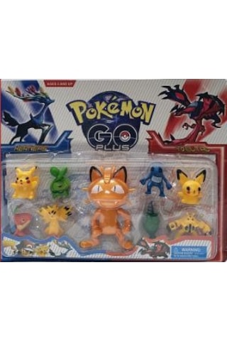 Pokemon Go Pikachu ve Arkadaşları 9 Lu Set supriz