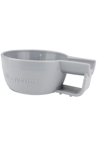 Dolıty Sabun Kupa Kase Taşınabilir Tıraş Kasesi Gri