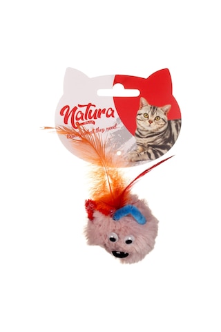 Natura PTC-019 13 CM Sevimli Ayı Peluş Kedi Oyuncağı