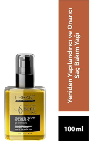 No.6 Bond Plex Restore Repair Yıpranma Karşıtı Serum Saç Bakım Yağı-100ml-vegan