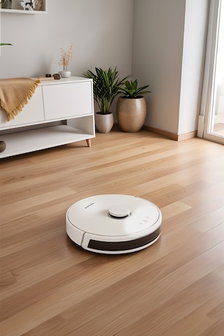 Homend Alex Laser 1281H Lazer Akıllı Robot Süpürge Beyaz 2in1 Moplu Haritalamalı
