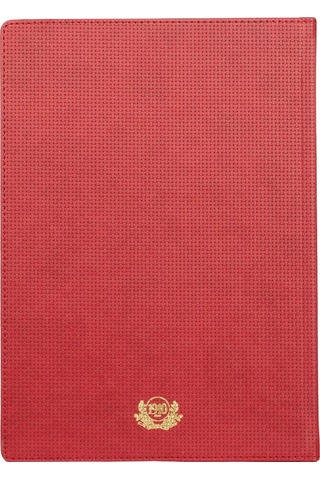 Ece Ajandası Çeşme 2026 Kırmızı - Haftalık 110 Gr. İthal Kağıt Sert Kapak 19,5x28 Kırmızı