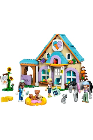 LEGO® Friends At ve Evcil Hayvan Veteriner Kliniği 42651 - 7 Yaş ve Üzeri Çocuklar için Yaratıcı Oyuncak Yapım Seti (428 Parça)