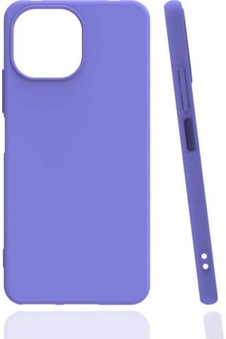 Xiaomi Mi 11 Lite Kılıf Zore Biye Silikon Mor