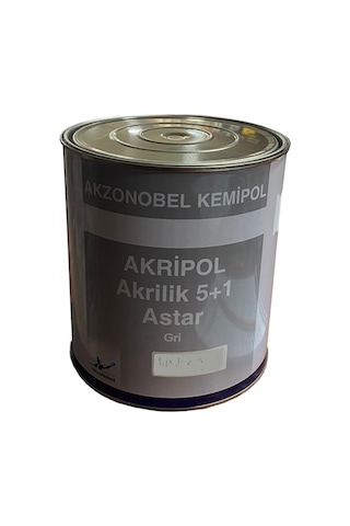 Akzonobel Akripol 2K 5+1 Akrilik Astar Gri Gl 2,5 Litre