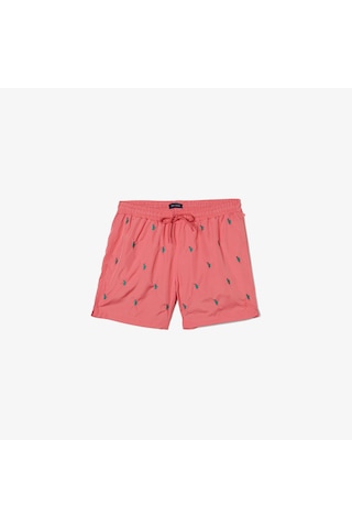 Nautica Nautıca Erkek Pembe Desenli Mayo Şort Desenli T35224t Pembe