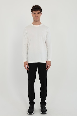 Dufy Erkek Slim Fit Siyah Örme Pantolon-25426