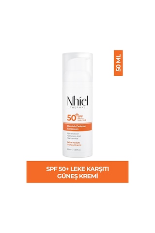 Nhiel Thermal Leke Karşıtı Güneş Kremi SPF 50+ PA++++ 50 ML