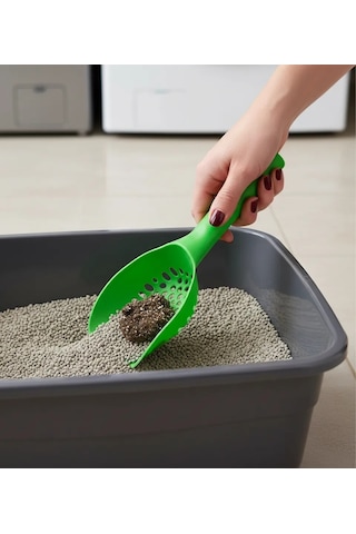 Vetinova Geniş Hazneli Büyük Boy Kedi Kumu Küreği 30 Cm