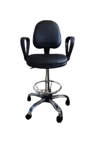 Bar Taburesi Kolçaklı Çember Ayaklı