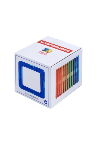 Magformers Mıknatıslı Square Set - 12 Parça