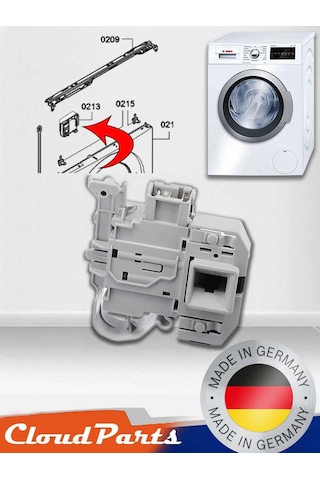 Bosch Uyumlu/siemens/profilo Çamaşır Makineleri İle  Elektriksel Kapak Kilidi luğu Sorunuz