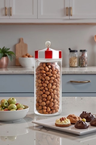 Karaca Karnaval Cam Saklama Kabı 1300 Ml