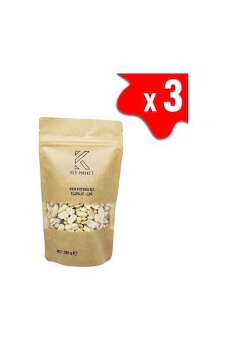 Key Market Tuzsuz Doğal Az Kavrulmuş Yer Fıstığı 750 G