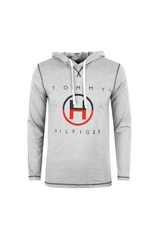 Tommy Hilfiger Tommy Hılfıger Kapşonlu Sweatshirt 09t4147-004 Gri
