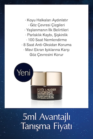 Estee Lauder Seyahat Boy Göz Kremi - Advanced Night Repair Supercharged Jel Göz Kremi 5 ML