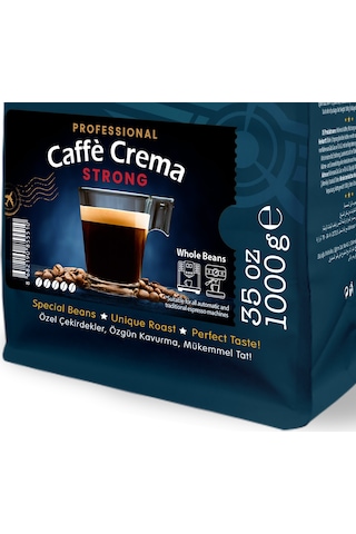 Moliendo Professional Caffe Crema Strong Çekirdek Kahve 1 KG