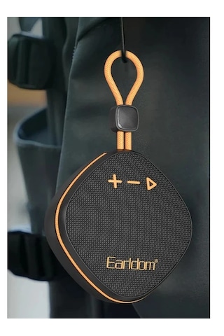 Earldom A34 Bt 5.3 Mini Kablosuz Hoparlör - Siyah-yeşil 1