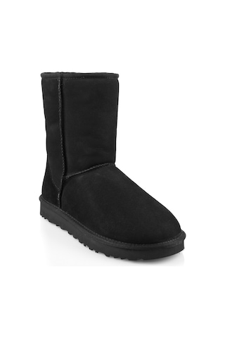 Bot Kadın 1016223 16k Ugg W Classıc Short Iı Black Sıyah Siyah